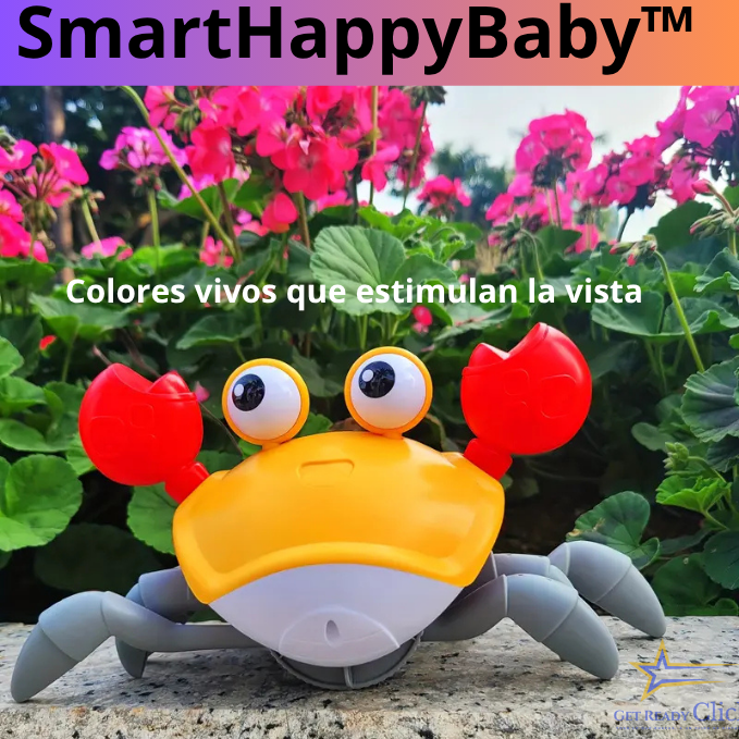 Regálale diversión, luces y música con SmartHappyBaby™ - Cangrejo Bailarín