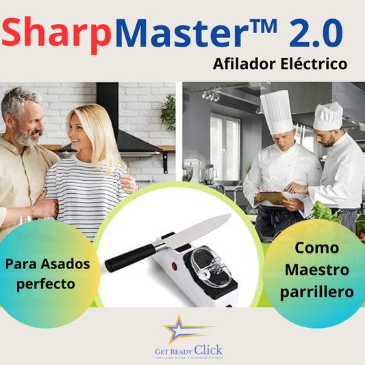Devuélveles la vida a tus cuchillos y celebra como un verdadero maestro parrillero con SharpMaster™ 2.0