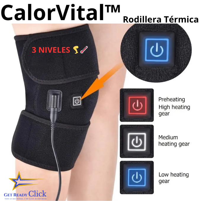 Recupera tu movilidad con calor inteligente para tus rodillas con "Rodillera Térmica"